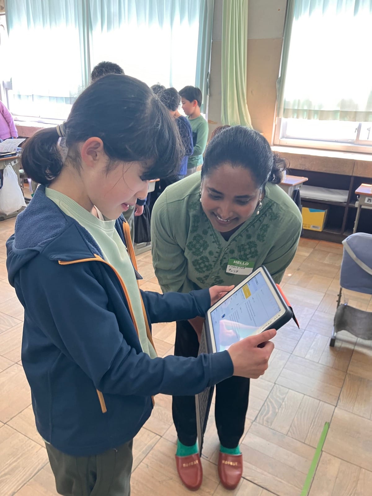 体験型授業の様子